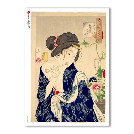 ARTWORK-0092. Artwork Rice Paper for decoupage.