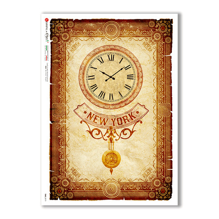 TIME-0015. Watches Rice paper  for the decoupage.
