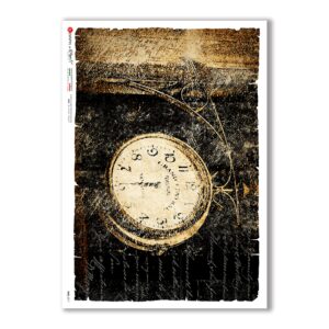 TIME-0017. Watches Rice paper for the decoupage.