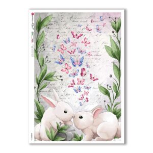 ANIMALS-0146. Animals Rice Paper for decoupage.