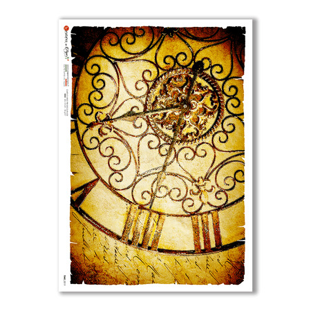 TIME-0019. Watches Rice paper  for the decoupage.