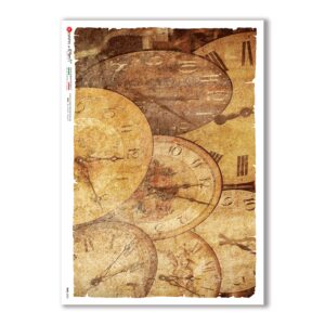 TIME-0022. Watches Rice paper for the decoupage.