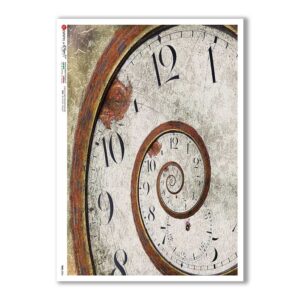 TIME-0024. Watches Rice paper for the decoupage.