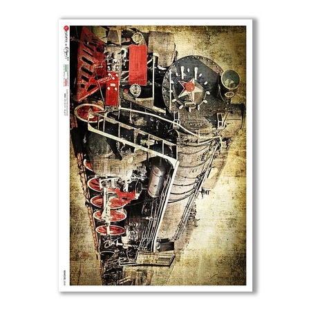 VEHICLES-0040. Vehicles Rice Paper for decoupage.