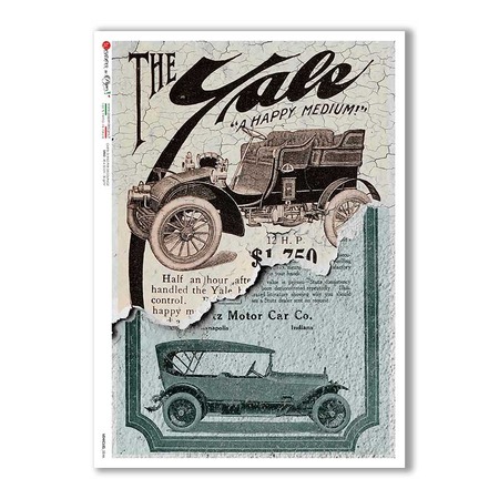 VEHICLES-0046. Vehicles Rice Paper for decoupage.