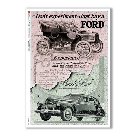 VEHICLES-0047. Vehicles Rice Paper for decoupage.