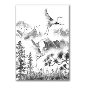 GF-ANIMALS-014. Rice paper large format
