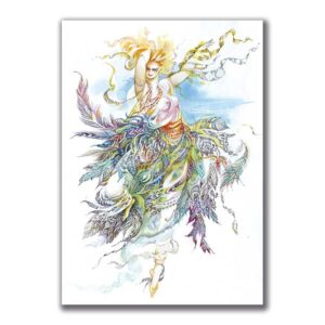 GF-FAIRIES-001. Rice paper large format
