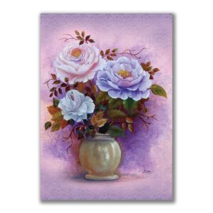 GF-FLOWERS-014. Rice paper large format