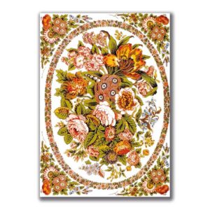 GF-FLOWERS-021. Rice paper large format