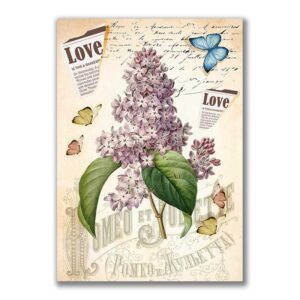GF-FLOWERS-035. Rice paper large format