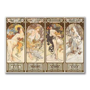 GF-ART NOUVEAU-002. Rice paper large format