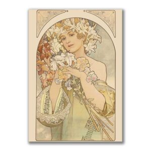GF-ART NOUVEAU-003. Rice paper large format