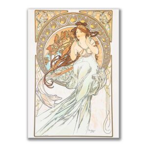 GF-ART NOUVEAU-005. Rice paper large format