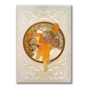 GF-ART NOUVEAU-006. Rice paper large format