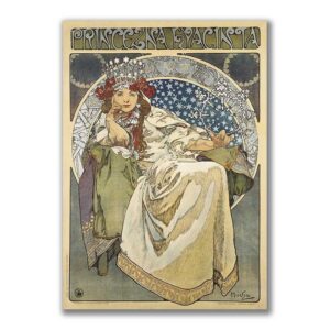 GF-ART NOUVEAU-008. Rice paper large format