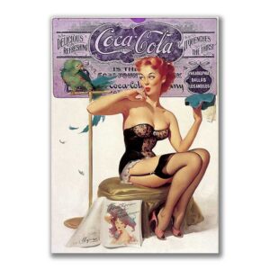 GF-PIN-UP-004. Rice paper large format
