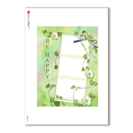 ALBUM-L-0035. Rice Paper album for decoupage.