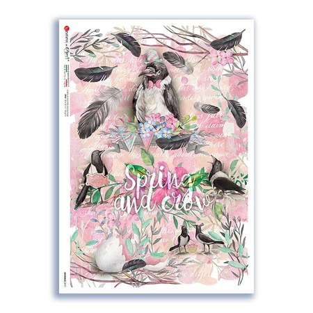 ANIMALS-0171. Animals Rice Paper for decoupage.