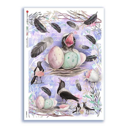 ANIMALS-0172. Animals Rice Paper for decoupage.