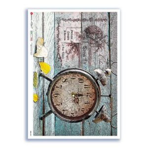 TIME-0029. Watches Rice paper for the decoupage.