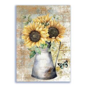 GF-COUNTRY-009. Rice paper large format