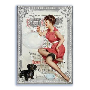 GF-PIN-UP-008. Rice paper large format