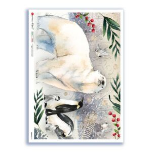 ANIMALS-0191. Animals Rice Paper for decoupage.