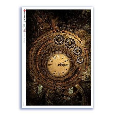 TIME-0038. Watches Rice paper  for the decoupage.