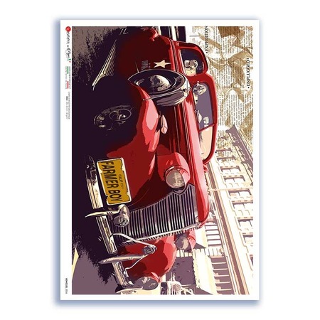 VEHICLES-0056. Vehicles Rice Paper for decoupage.