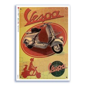 VEHICLES-0057. Vehicles Rice Paper for decoupage.