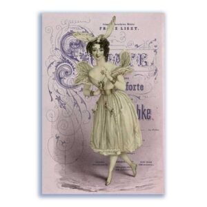 GF-FAIRIES-012. Rice paper large format
