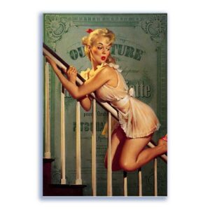 GF-PIN-UP-011. Rice paper large format