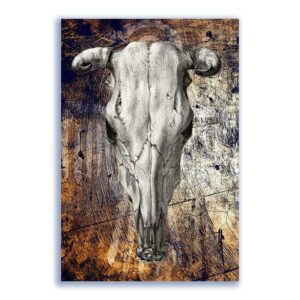 GF-SKULLS-015. Rice paper large format