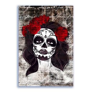 GF-SKULLS-019. Rice paper large format