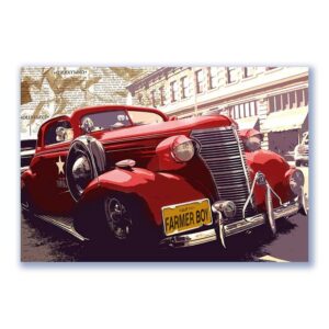 GF-VEHICLES-009. Rice paper large format