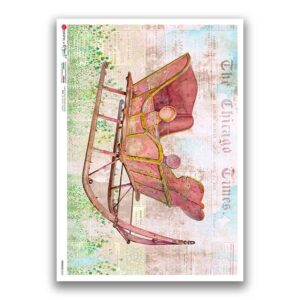 VEHICLES-0063. Vehicles Rice Paper for decoupage.