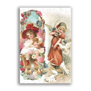 GF-BABY-002. Rice paper large format