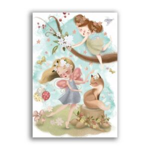 GF-FAIRIES-016. Rice paper large format