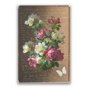 GF-FLOWERS-056. Rice paper large format