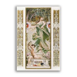 GF-ART NOUVEAU-021. Rice paper large format