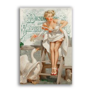 GF-PIN-UP-015. Rice paper large format