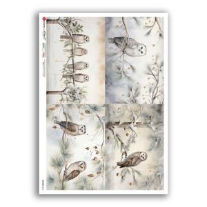 ANIMALS-0213. Animals Rice Paper for decoupage.