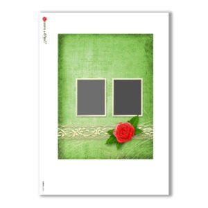 ALBUM-L-0045. Rice Paper album for decoupage.