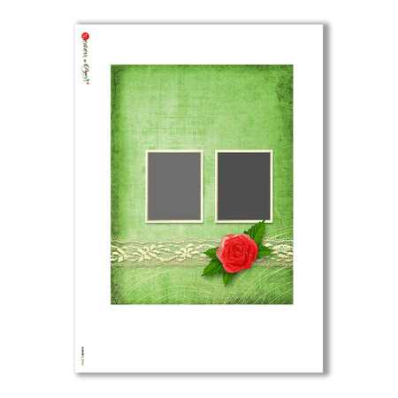 ALBUM-L-0045. Rice Paper album for decoupage.