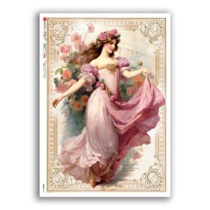 SCENE-0167. Pictorial Rice Paper for decoupage.