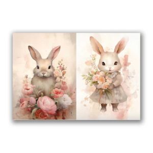 GF-ANIMALS-069. Rice paper large format