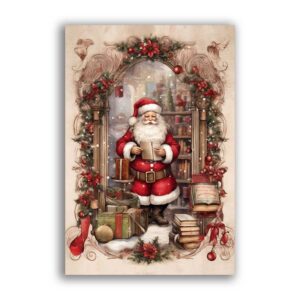 GF-CHRISTMAS-007. Rice paper large format