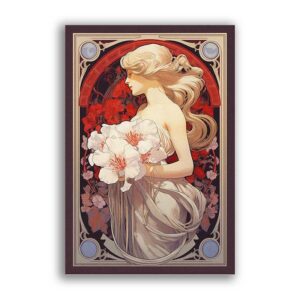 GF-ART NOUVEAU-029. Rice paper large format