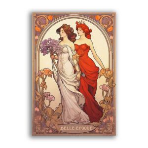 GF-ART NOUVEAU-031. Rice paper large format